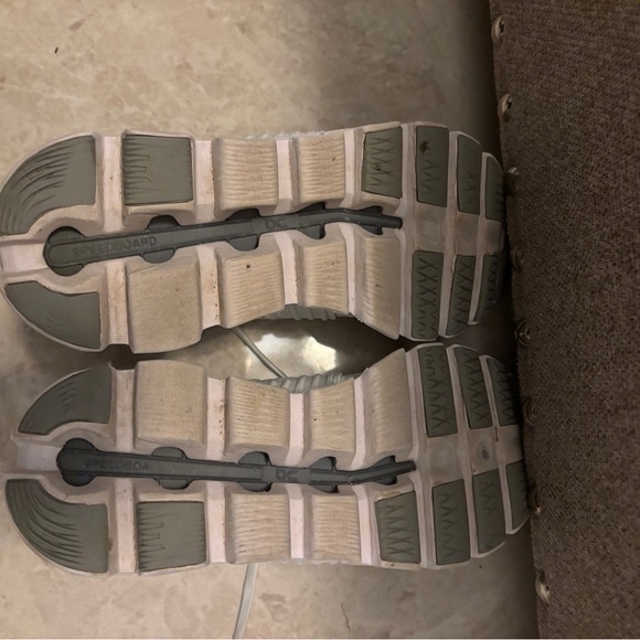 On Running Women's White and Gray Sneakers excellent condition - Picture 8 of 8